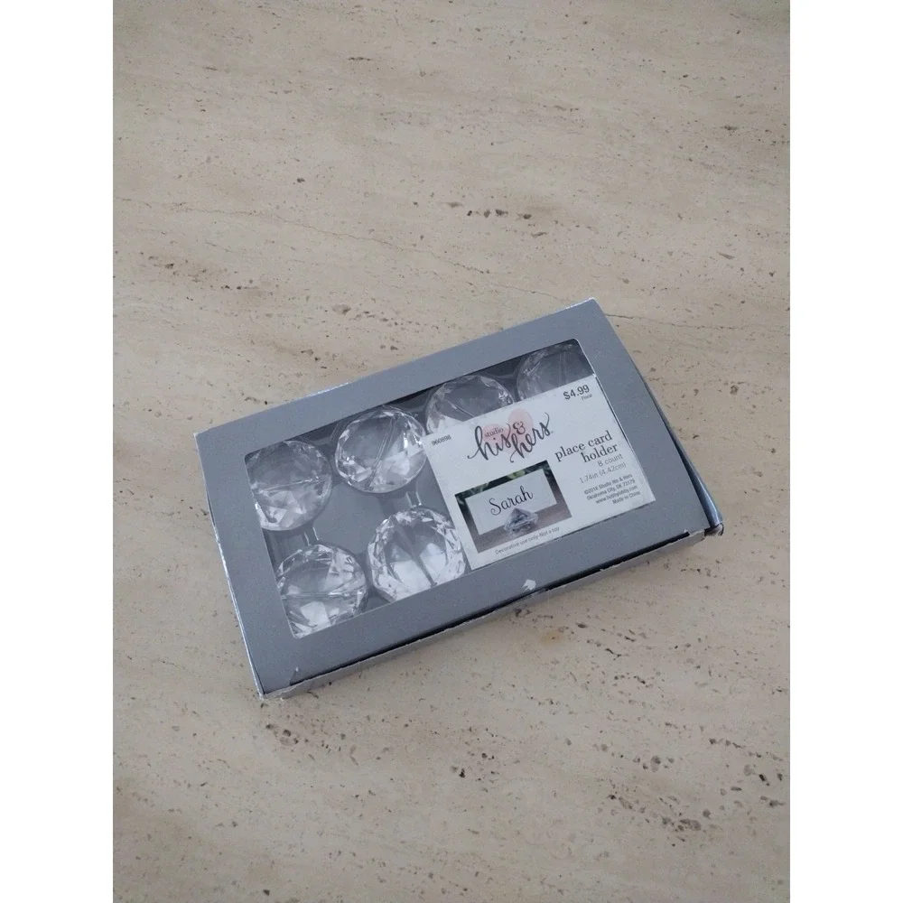 Studio His And Hers Place Card Holders 8 Count Party Dinning Wedding Graduation